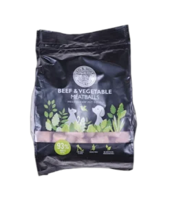 Leo & Wolf tasakaalustatud toortoit koertele veise ja köögivilja pallid