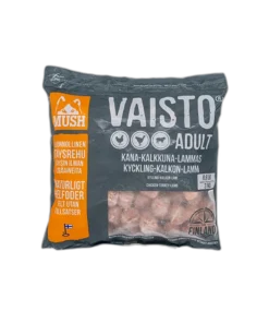 Mush Vaisto täissööt koertele kana-kalkun-lammas 3kg