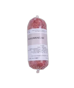 As-Pol tasakaalustamata toortoit koertele Purustatud kalkunikaelad 500g