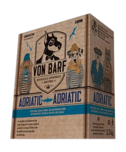 Von BARF tasakaalustatud toortoit koertele Adriatic