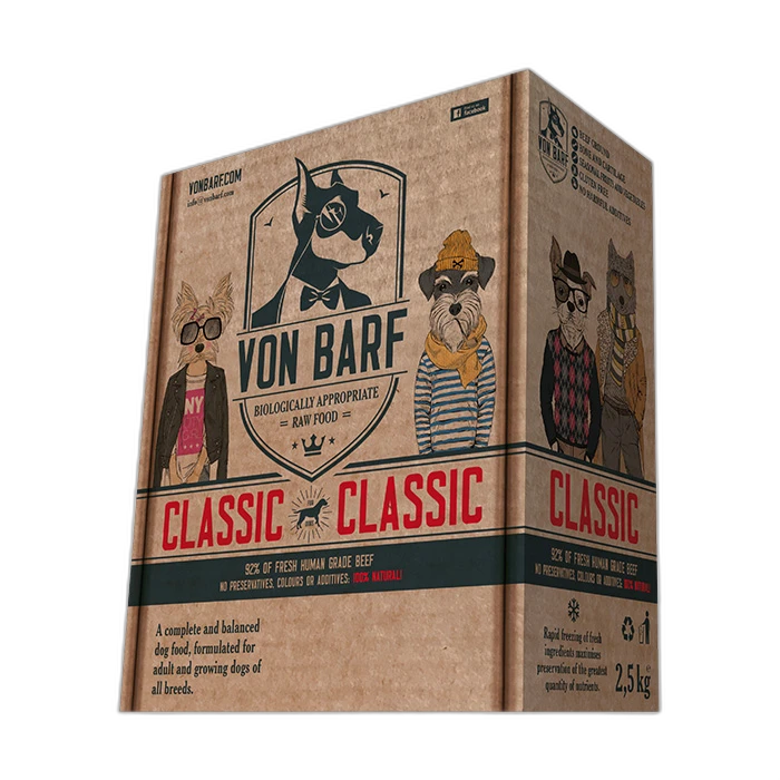 Von BARF tasakaalustatud toortoit koertele Classic