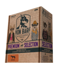 Von BARF tasakaalustatud toortoit koertele Premium Selection Horse