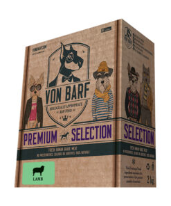 Von BARF tasakaalustatud toortoit koertele Premium Selection Lamb