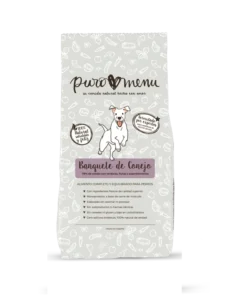 Puromenu Rabbit Banquet Tasakaalustatud Toortoit Koertele Küülikuga 800g